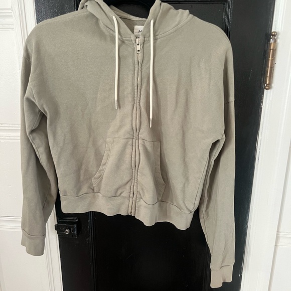 Mate the Label Organic Terry Zip Up Hoodie - Picture 2 of 3